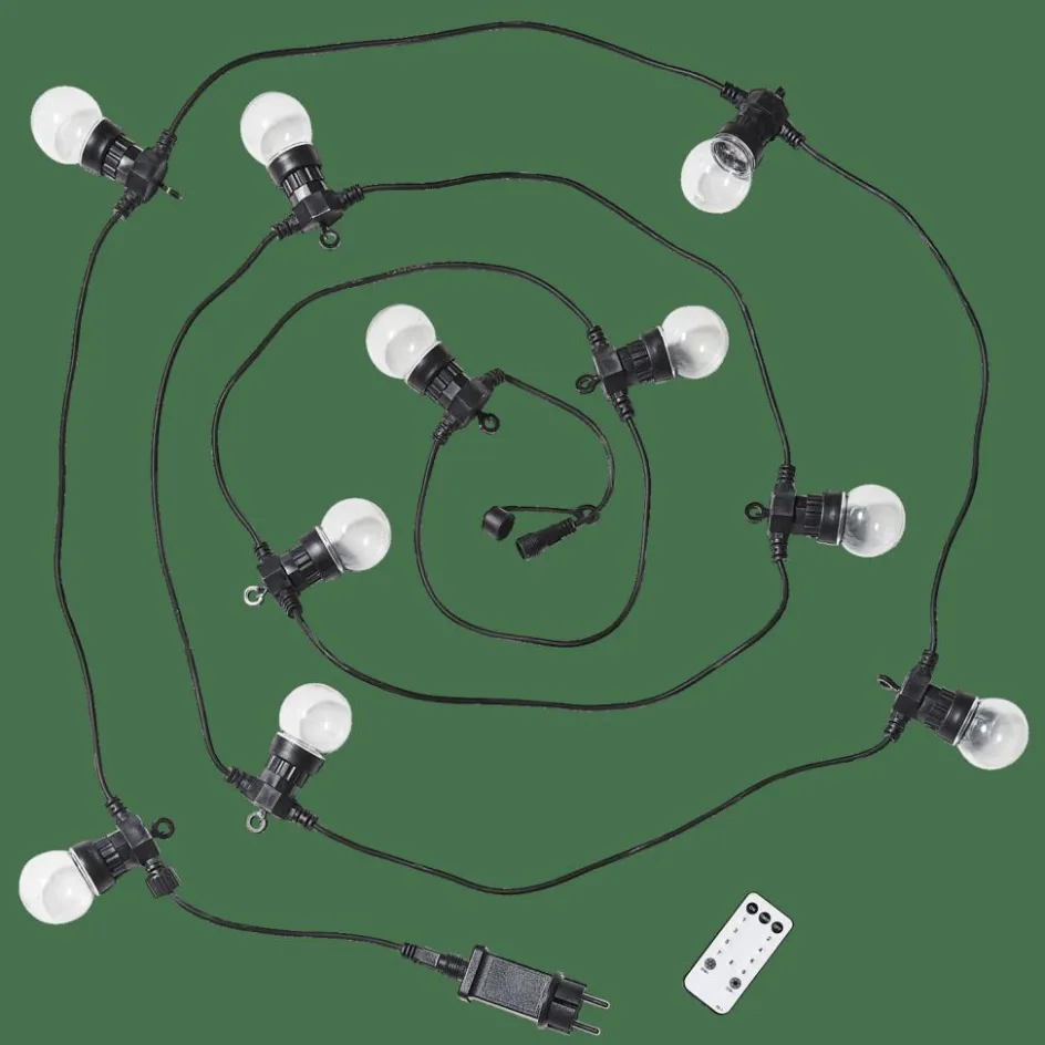 CASA FESTA Guirlande Lumineuse Avec 10 LEDS 8 Fonctions