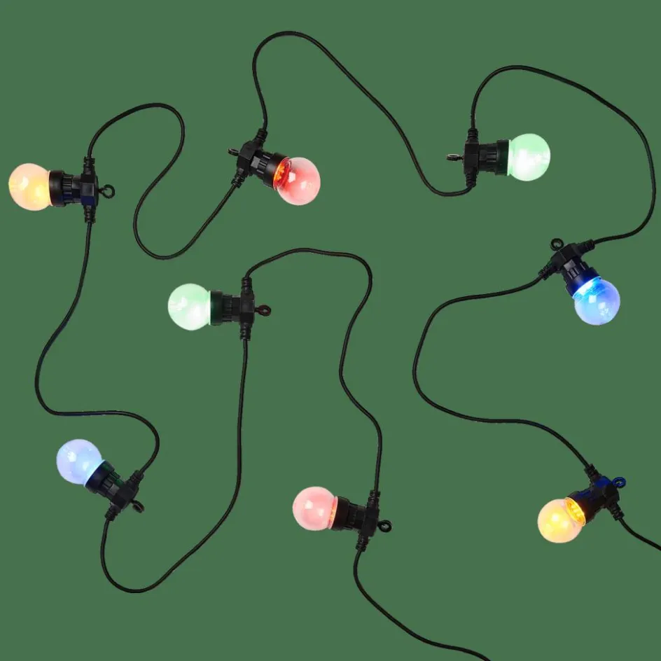 CASA FESTA Guirlande Lumineuse Avec 10 LEDS 8 Fonctions