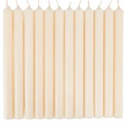 CASA FINA Bougies Set De 12 Blanc