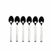 CASA FINE Cuillères à Café Set De 6 Argent