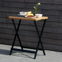 CASA FIRE Table à Servir Naturel