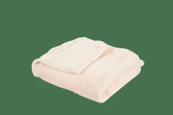 CASA FLANELLA Plaid Blanc