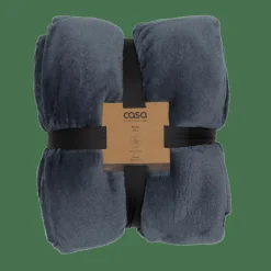 CASA FLANELLA Plaid Gris Foncé