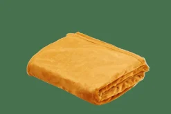 CASA FLANELLA Plaid Jaune Foncé