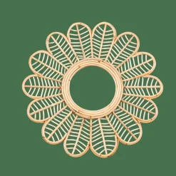 CASA FLOWER Miroir Naturel
