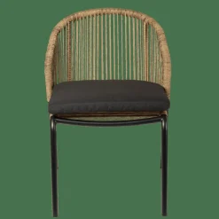 CASA FORMAX & ROYAN Set De Jardin Noir/natural