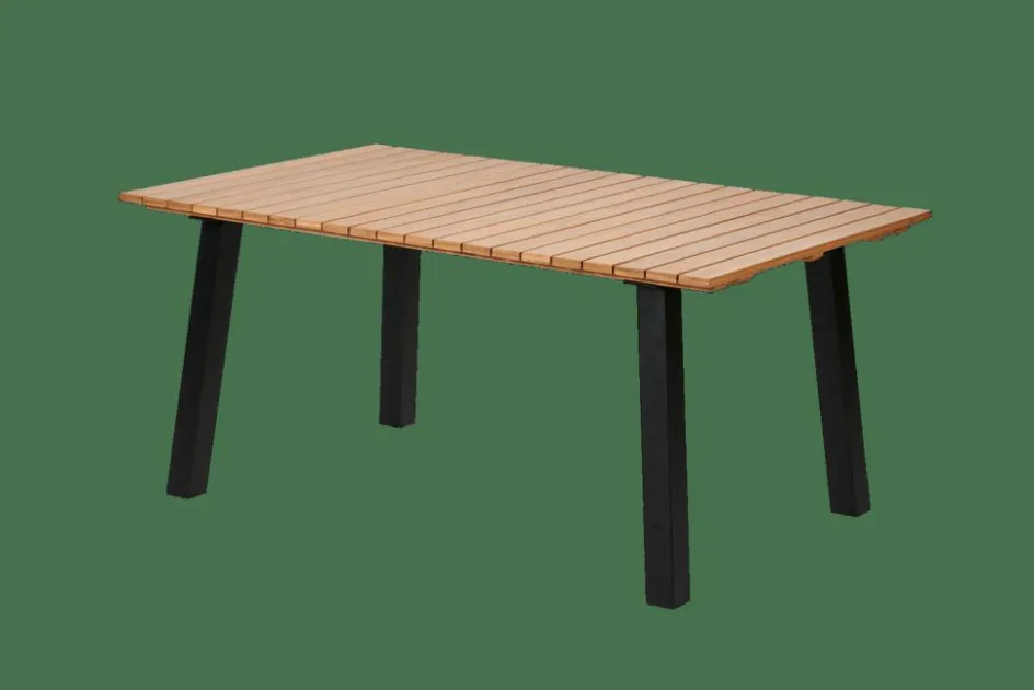 CASA FORMAX Table De Jardin Avec Pieds Natural/noir