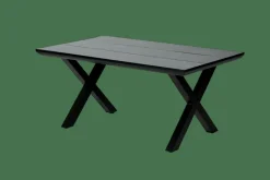 CASA FORMAX Table De Jardin Avec Pieds Noir