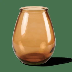 CASA HURRICANE Vase Brun