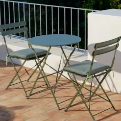 CASA IMPERIAL Ensemble Bistrot Rond Kaki