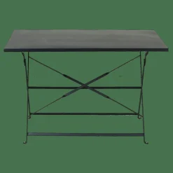 CASA IMPERIAL Table Pliante Rectangulaire Noir