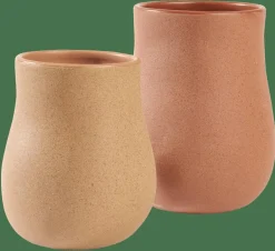 CASA INTERO Pot De Fleurs Brun