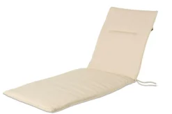 CASA ISLAND ECO Coussin De Jardin Chaise Longue Beige