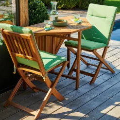 CASA ISLAND ECO Coussin De Jardin Chaise Longue Aqua