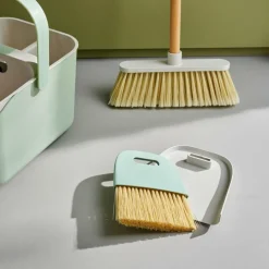 CASA JASMIN Ramasse-miettes Gris, Vert, Naturel