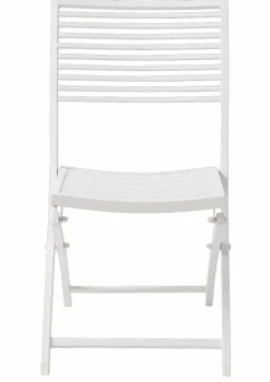 CASA JESSE Ensemble Bistrot Rectangulaire Blanc
