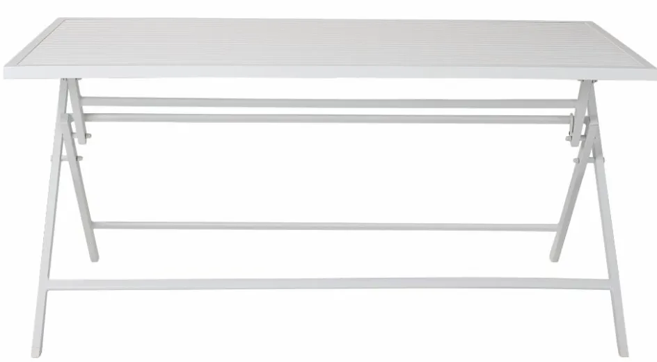 CASA JESSE Ensemble Bistrot Rectangulaire Blanc