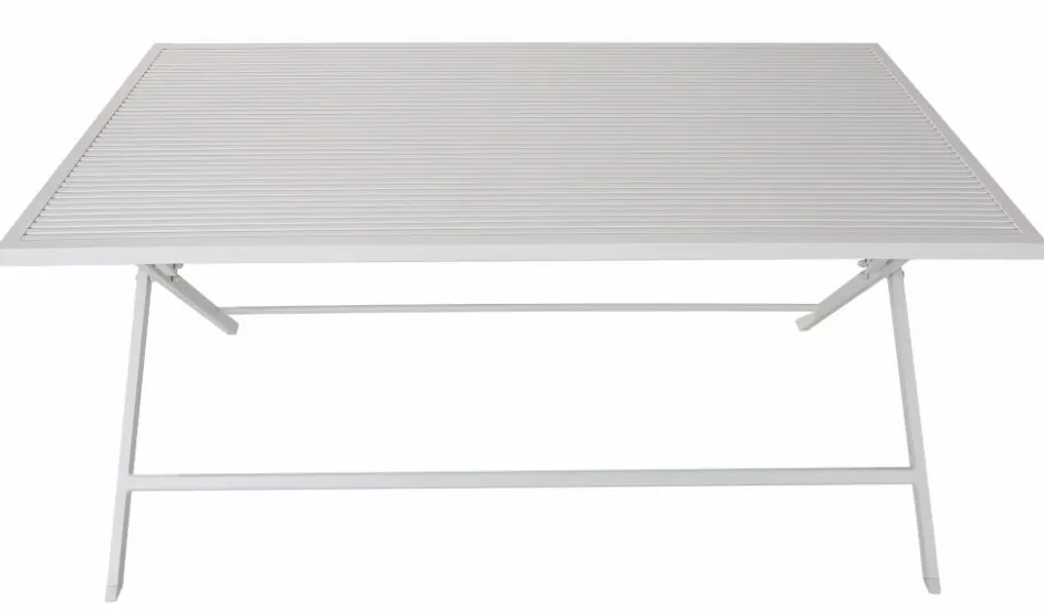 CASA JESSE Ensemble Bistrot Rectangulaire Blanc
