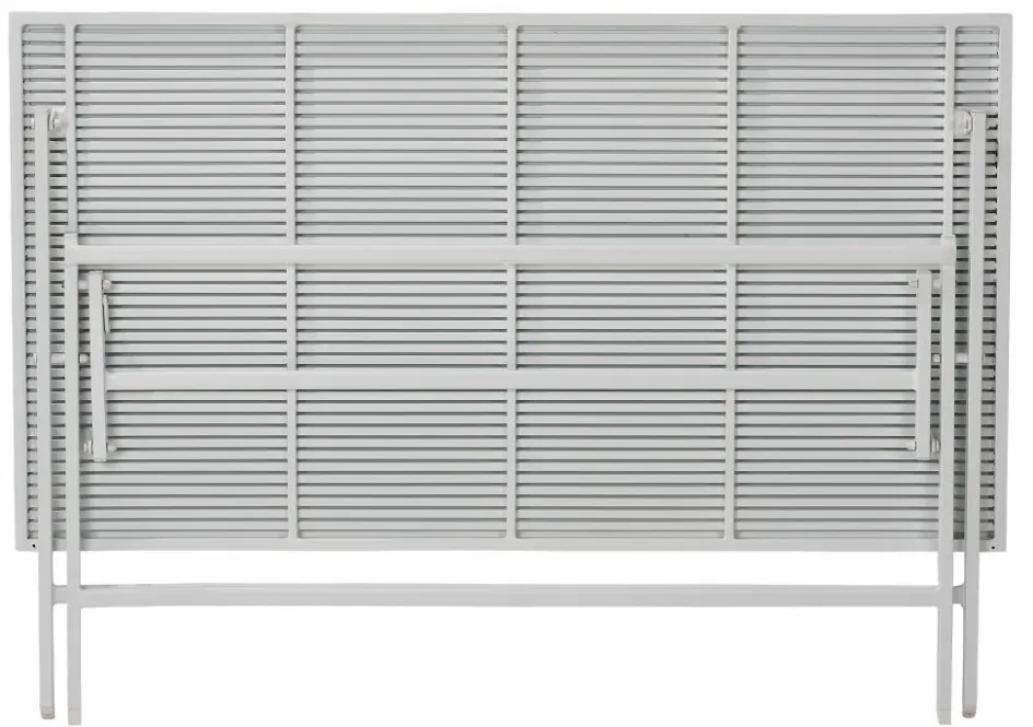 CASA JESSE Ensemble Bistrot Rectangulaire Blanc
