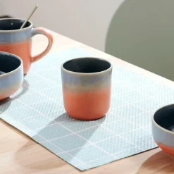 CASA JESSIE ORANGE Mug Sans Anse Orange