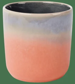 CASA JESSIE ORANGE Mug Sans Anse Orange