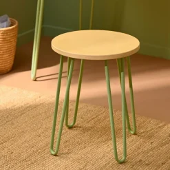 CASA JONAS Tabouret Vert Clair