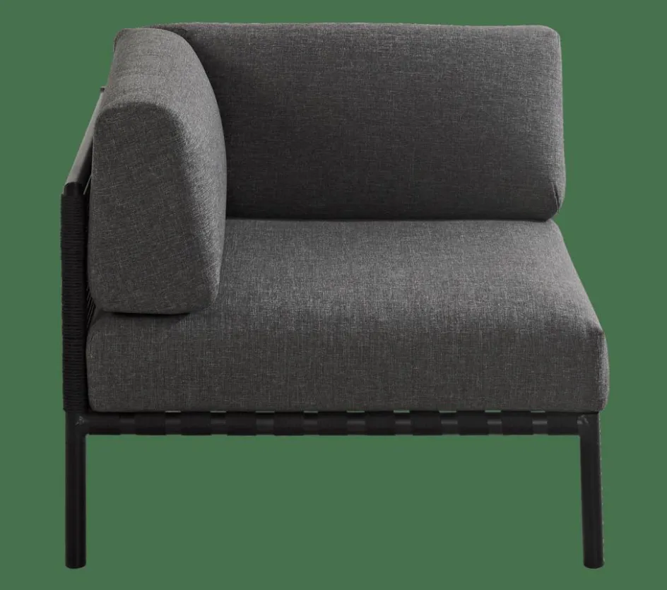 CASA JUMBO Fauteuil De Coin Noir