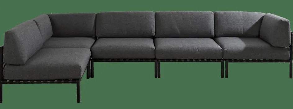 CASA JUMBO Fauteuil De Coin Noir