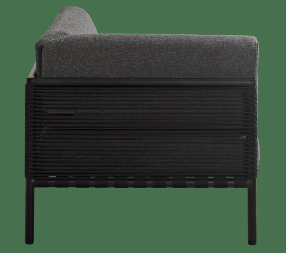 CASA JUMBO Fauteuil De Coin Noir