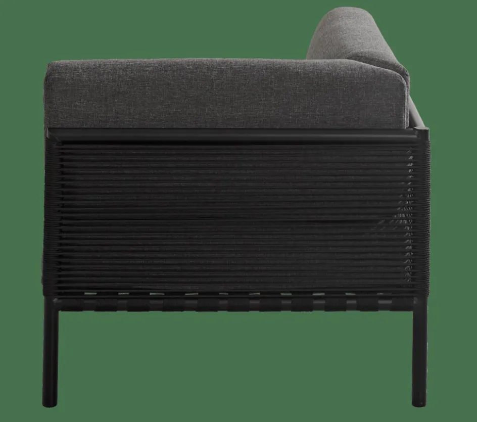 CASA JUMBO Fauteuil De Coin Noir