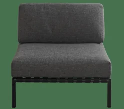 CASA JUMBO Fauteuil Lounge Noir