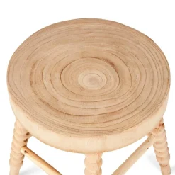 CASA JUNO Tabouret Naturel