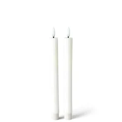 CASA LED Bougie Dîner Led Blanc