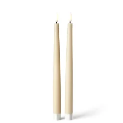 CASA LED Bougie Dîner Led Crème