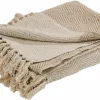 CASA LINNE Coussin Brun