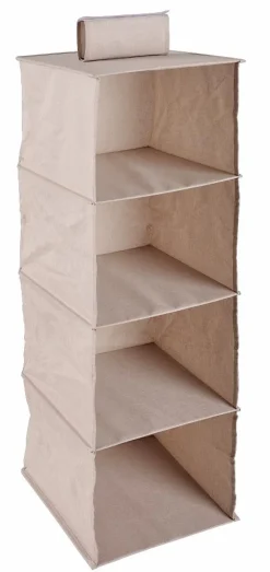 CASA LINOLUX Sac De Rangement XL Avec Fermeture éclair Beige