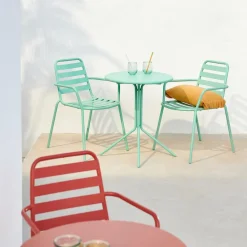 CASA LIVA Chaise Bistrot Aqua
