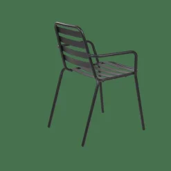CASA LIVA Chaise Bistrot Noir