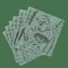 CASA LOLIUM GREEN Set De 20 Serviettes Vert