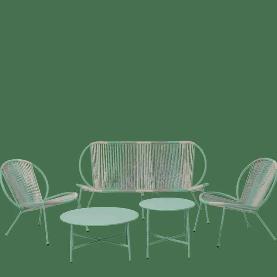 CASA LUGO Set Lounge Aqua