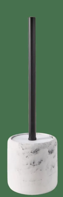 CASA LUNA Brosse WC Avec Support Noir, Blanc