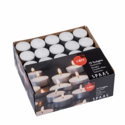 CASA LUZ Support Bougie Chauffe-plat Brun