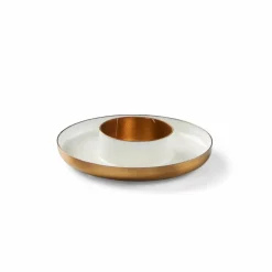 CASA LUZ Support Bougie Chauffe-plat Vert