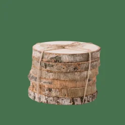 CASA MADERA Dessous-de-verre Set De 6 Naturel