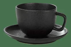 CASA MAGMA Tasse Et Soucoupe 20 CL Noir