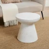 CASA MAGNUS Table D'appoint Blanc