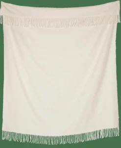 CASA MARTA Plaid Blanc