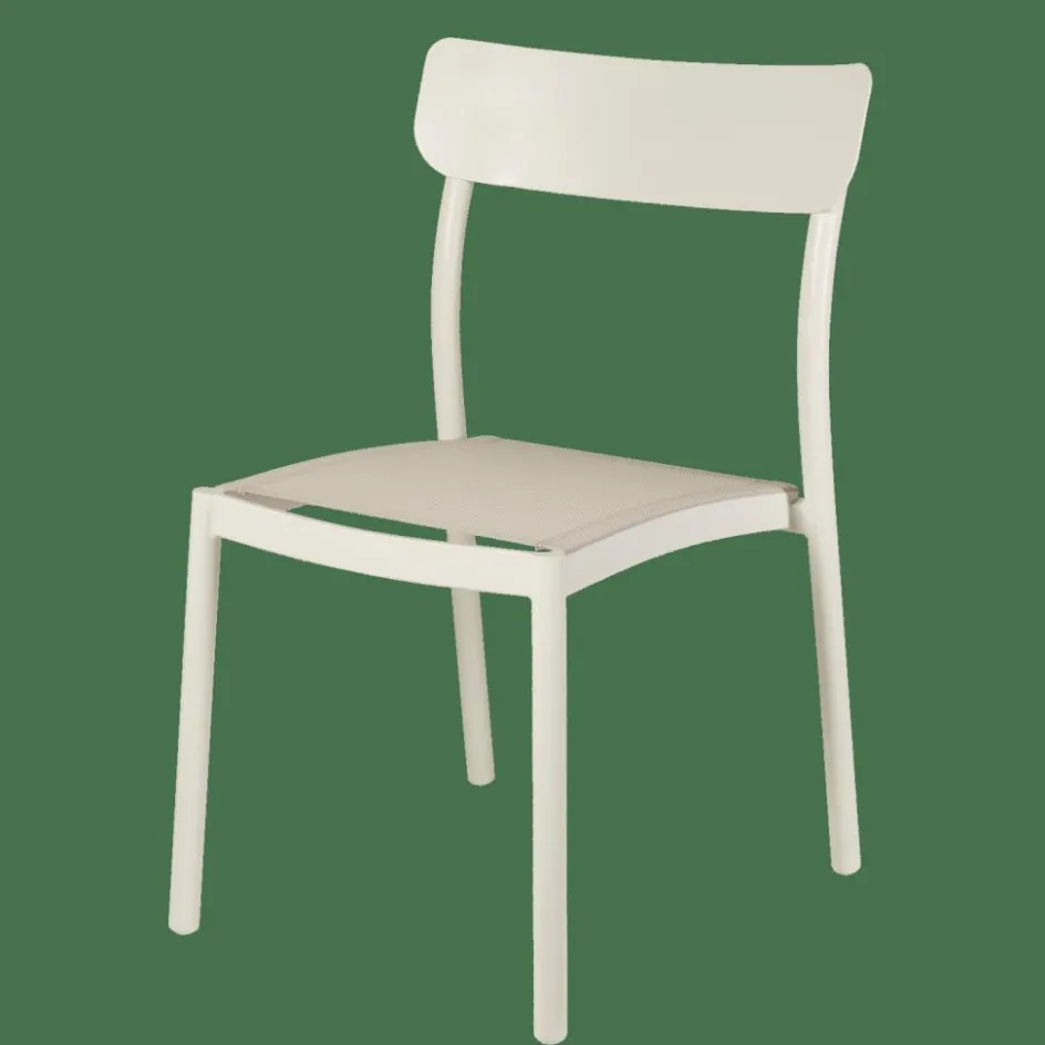 CASA MAVAS Chaise Empilable Blanc