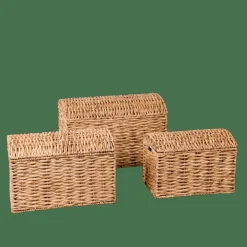 CASA MILEY Coffre De Rangement Naturel