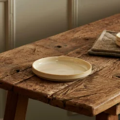 CASA MINERAL SAND Assiette Beige
